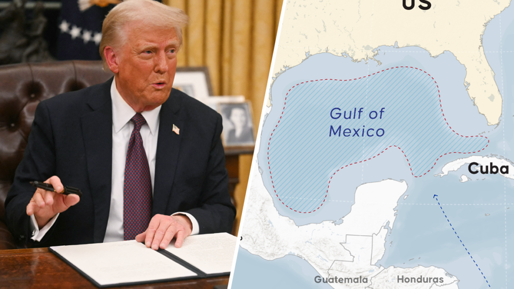 Google Maps cambiará el nombre del golfo de México por el de «golfo de Estados Unidos»