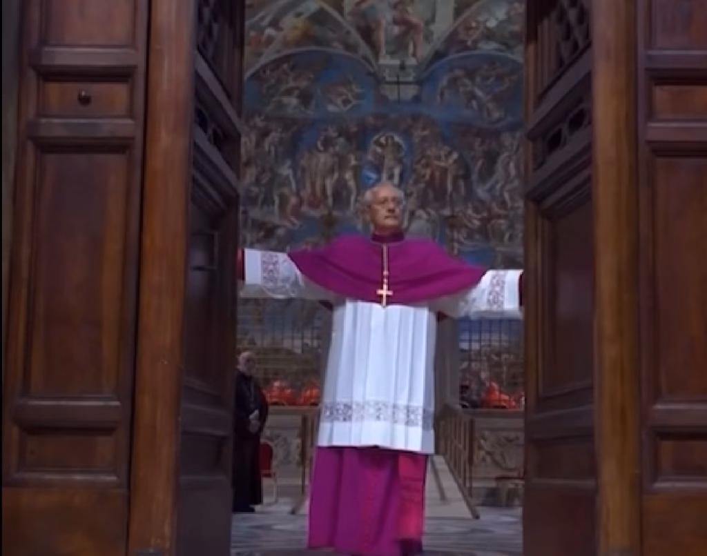 El momento en el que los cardenales entran a la Capilla Sixtina y cierran la puerta para darle inicio al cónclave