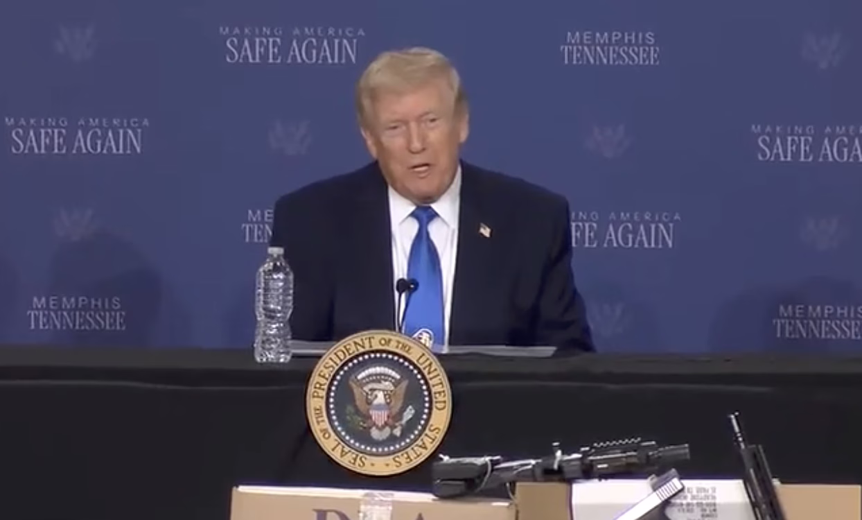 Trump: “En unos meses prácticamente no habrá criminalidad en Memphis… quizás hasta me mude a Tennessee