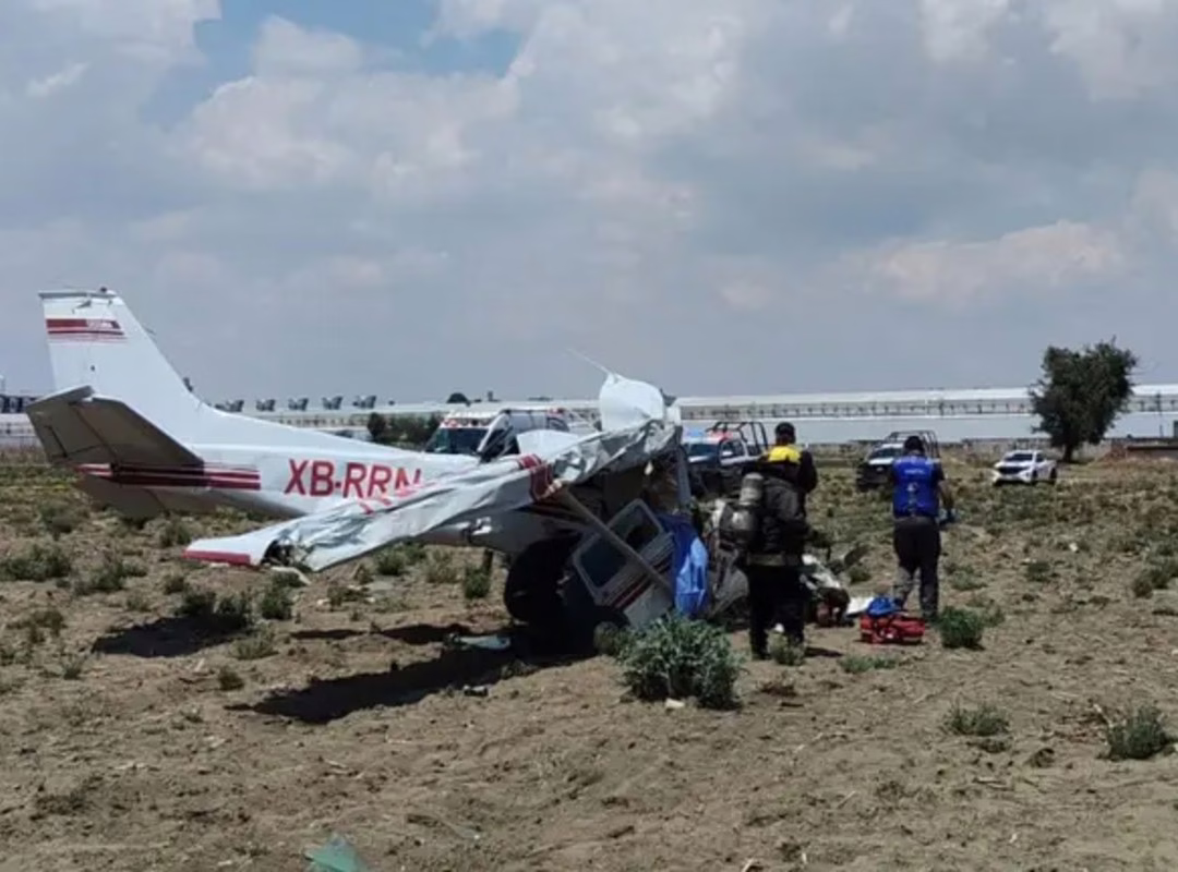 Accidente de avioneta en México dejó cuatro personas fallecidas