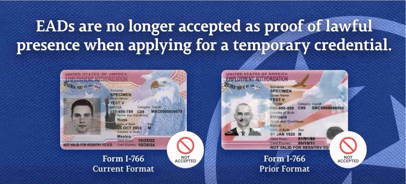 Tennessee confirma cambio: permisos de trabajo ya no son suficientes para obtener licencia o identificación